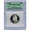 Image 1 : 1994-S Silver 25c ICG PF70DCAM