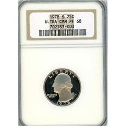 1978-S 25c NGC PF68UCAM