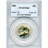Image 1 : 1963 25c PCGS MS65