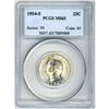 Image 1 : 1954-S 25c PCGS MS65
