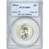 Image 1 : 1954-S 25c PCGS MS65