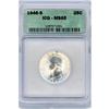 Image 1 : 1946-S 25c ICG graded Mint State 65.