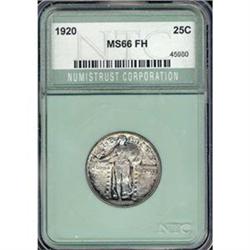 1920 25c MS65FH