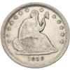 Image 1 : 1838 25c Seated AU50