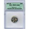Image 1 : 1970-S 10c ICG PF70 Cameo