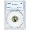 Image 1 : 1999-P 10c PCGS MS67