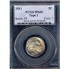 Image 1 : 1913 T1 5c PCGS MS65