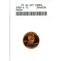2000-S 1c ANACS PF64 HCAM