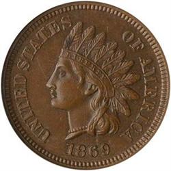 1869 1c NGC PF64BN
