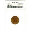 Image 1 : 1909 Indian 1c ANACS MS64 Red