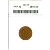 Image 1 : 1907 1c ANACS AU55