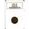 Image 1 : 1868 1c NGC MS64RB