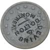 Image 1 : c. 1816-1839 Large Cent, Counter-Stamped "DEVINS & BOLTON / MONTREAL", About Fine.