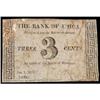 Image 1 : Utica, NY, The Bank of Utica, 3¢, Very Good with Backing.