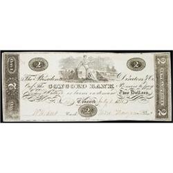 Concord, NH, The Concord Bank, $2, Choice Crisp Almost Uncirculated.