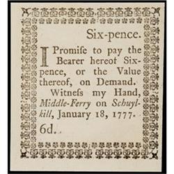 Colonial Currency PA