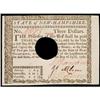 Image 1 : New Hampshire, April 29, 1780, "Guaranteed by the United States" issue, $3, Gem Crisp Uncirculated.