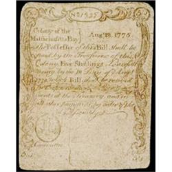 Colonial Currency MA
