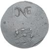 Image 1 : Undated "NE" (New England) Shilling, Copy, possibly Silver, as made New.
