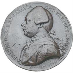 1775 Lord North Medal in Copper, Choice Very Fine or better.