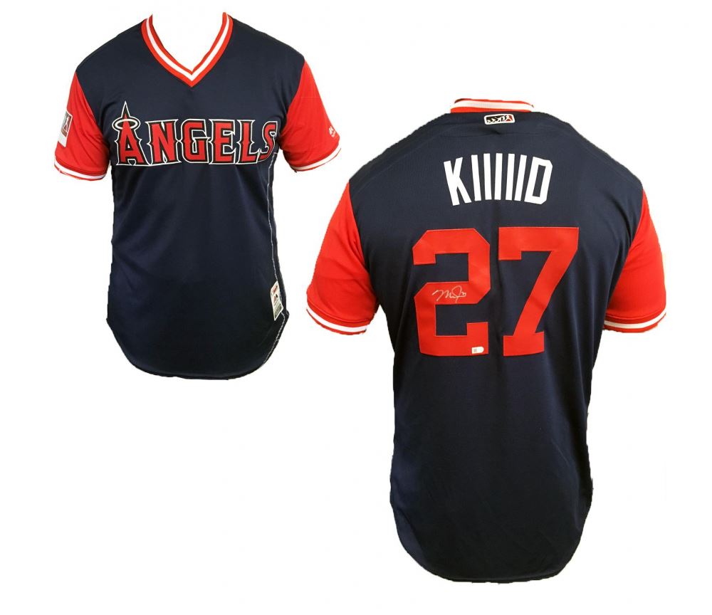 mike trout nickname jersey