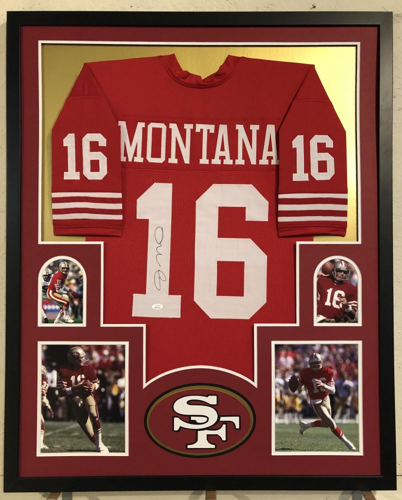 49ers jersey frame