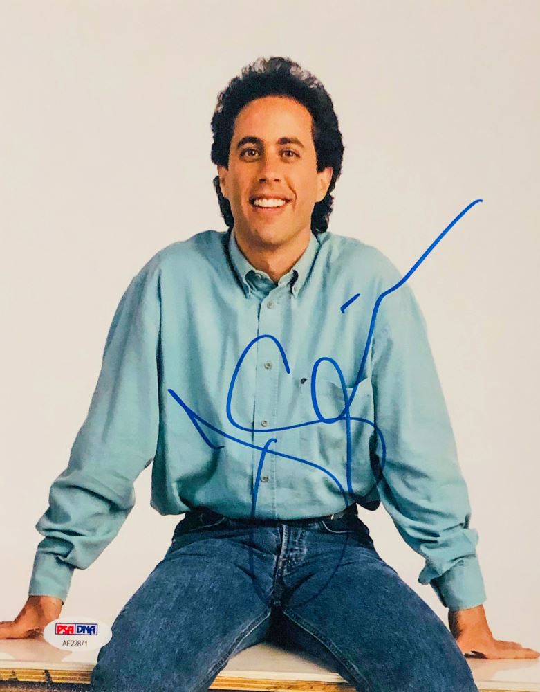 Jerry Seinfeld Signed 8x10 Photo (PSA COA)