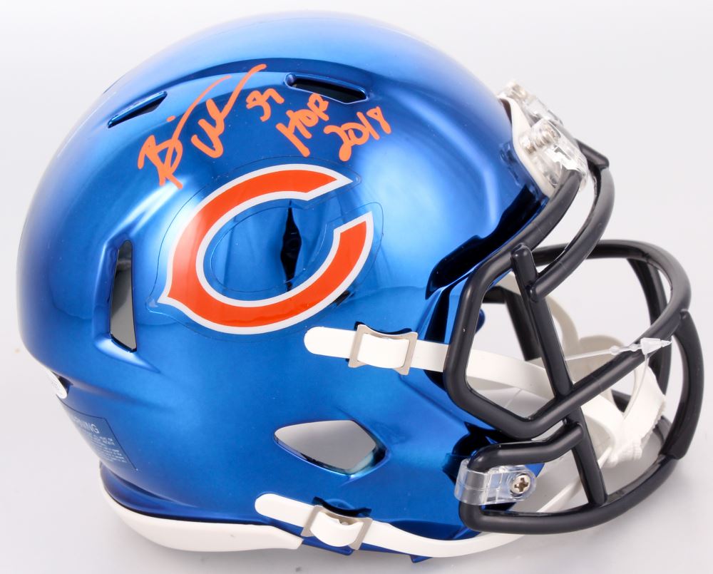 brian urlacher signed helmet