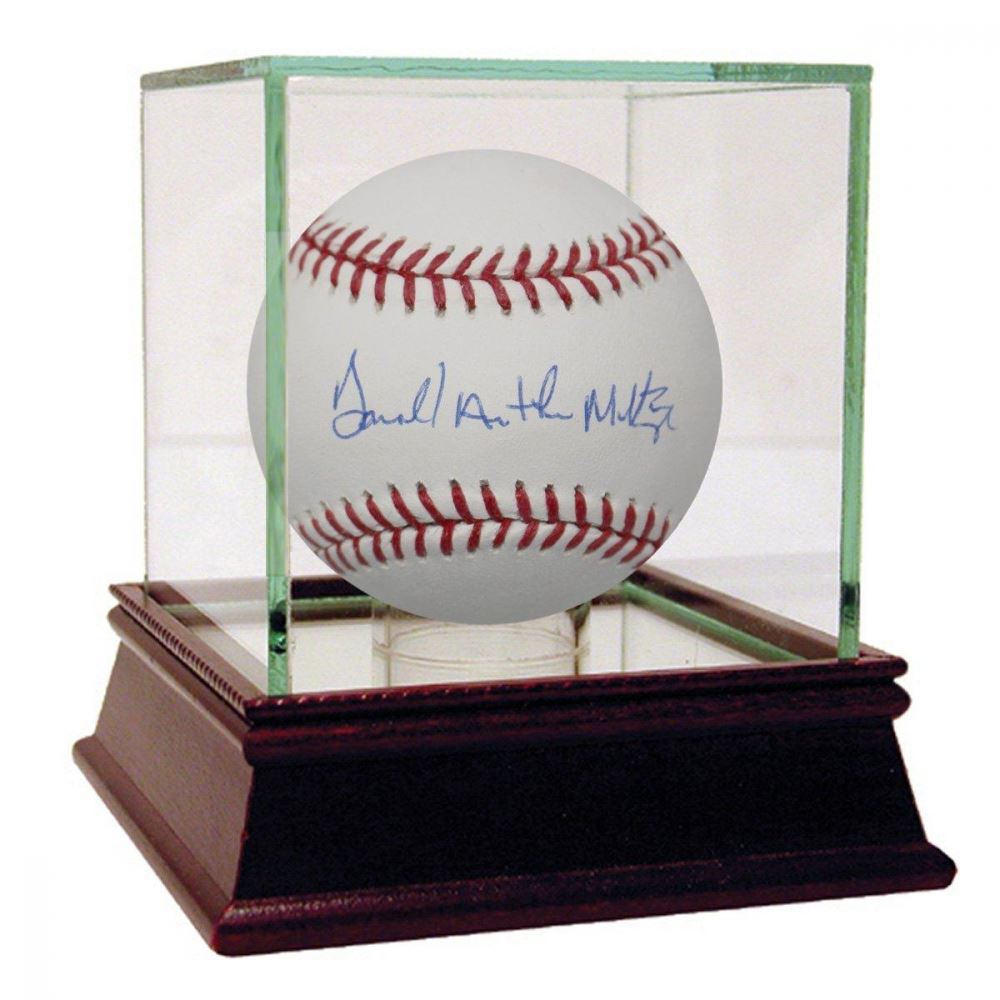 Don Mattingly Signed Baseball With High Quality Display Case
