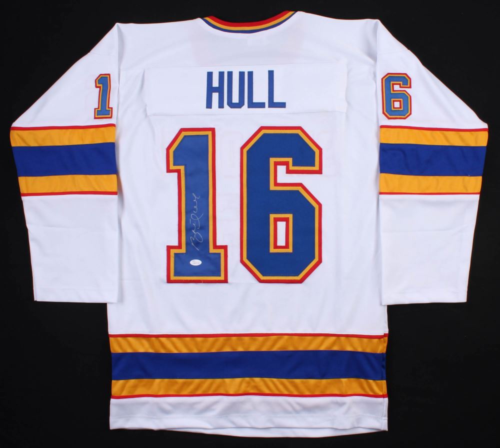 brett hull autographed jersey
