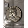 Image 1 : 1963 D Silver Franklin Half Dollar Nice Early US Coin
