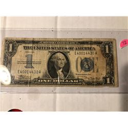 Rare 1934 Funny Back One Dollar Silver Certificate