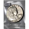 Image 1 : 1963 D High Grade Silver Franklin Half Dollar Nice Early US Coin