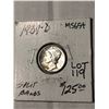 Image 1 : 1939 D Split Bands MS65 Plus Mercury Silver Dime High Grade