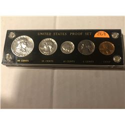 1958 Proof Set Beautiful Set in Original Hard Display Case