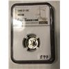 Image 1 : 1945 D Mercury Dime Certified NGC MS 66
