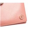Image 7 : Chanel Pink Leather CC Logo Bifold Wallet