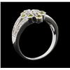 Image 5 : 1.00 ctw Diamond Ring - 14KT White Gold