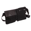 Image 3 : Gucci Black Monogram Canvas Leather Trim Waist Bag