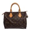 Louis Vuitton Monogram Canvas Leather Speedy 25 cm Bag