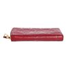Image 3 : Louis Vuitton Red Empriente Leather Monogram Zippy Wallet