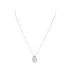 Image 1 : 0.75 ctw Diamond Pendant with Chain - 14KT White Gold