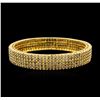 Image 2 : 10.54 ctw Diamond Bracelet - 14KT Yellow Gold