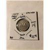 Image 1 : 1947 MAPLE LEAF Canada 5 Cents in MS High Grade