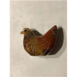 Beautiful Handcarved Gemstone CHICKEN HEN Soapstone 20.1 grams