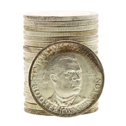 Roll of (20) Brilliant Uncirculated 1946 B.T.W Commemorative Half Dollar Coins