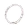 Image 2 : 14KT White Gold Milgrain Eternity Ring