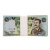 Image 1 : Lot of (25) Iraqi 25 Dinars Saddam Hussein Notes