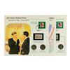 Image 1 : Group of (3) Kennedy Half Dollar Coin & Stamp Commemorative Sets