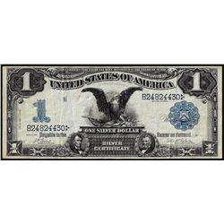 1899 $1 Black Eagle Silver Certificate Note